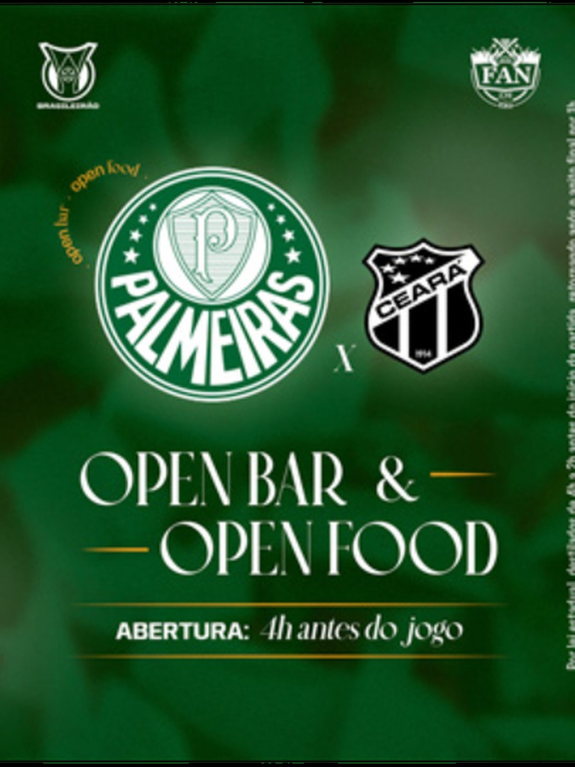 Camarote Fanzone - Palmeiras x Ceará