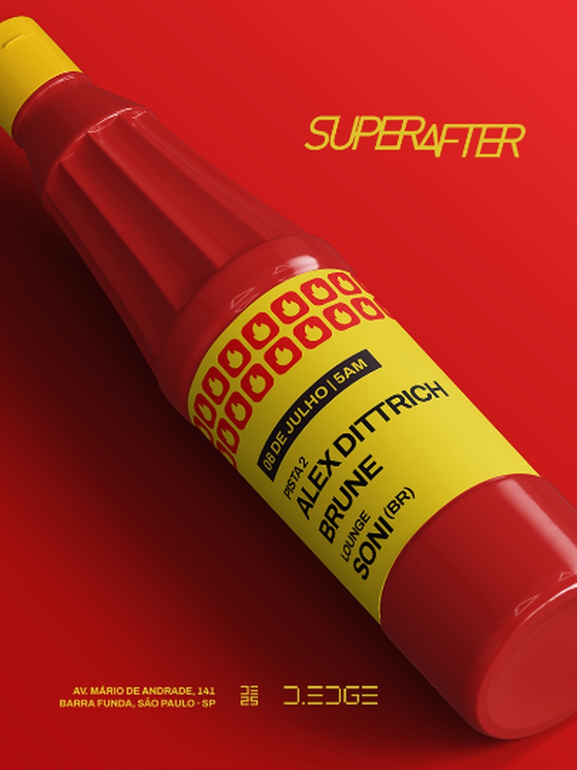 SUPERAFTER D-EDGE SP pres.: ALEX DITTRICH  . BRUNE // LOUNGE = SONI (BR)