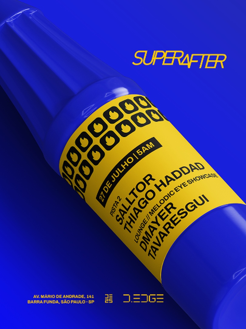 SUPERAFTER D-EDGE SP pres.P2: SALLTOR. THIAGO HADDAD // LOUNGE: DMAYER. TAVARESGUI