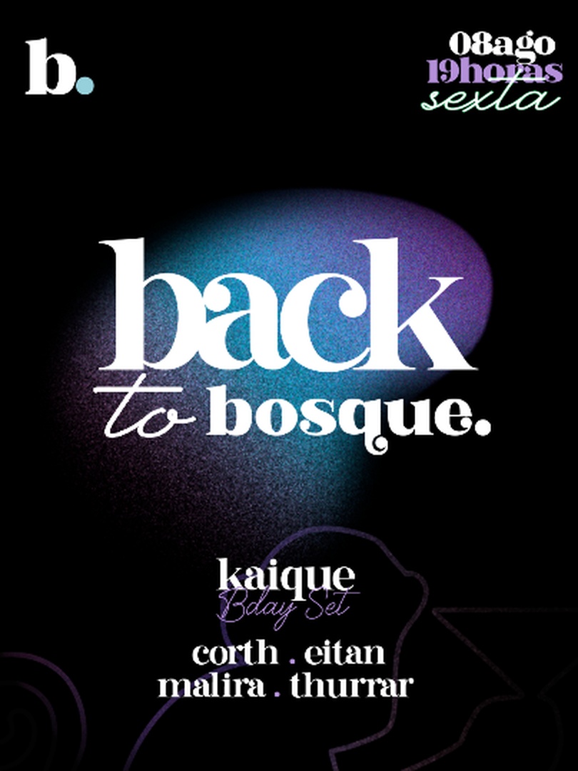 [08/08] - Back To Bosque