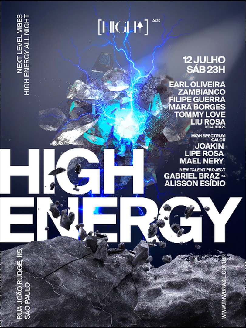 12.07 | HIGH ENERGY | HIGH CLUB | SÃO PAULO | TNW