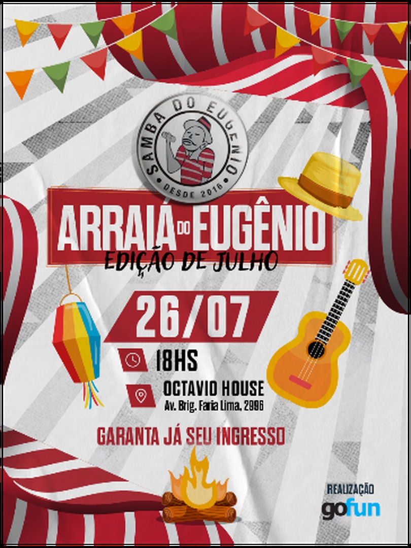 Samba do Eugênio - Arraiá Saideira (26jul)