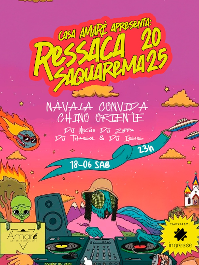 Casa Amaré apresenta Ressaca Oficial Saquarema 2025