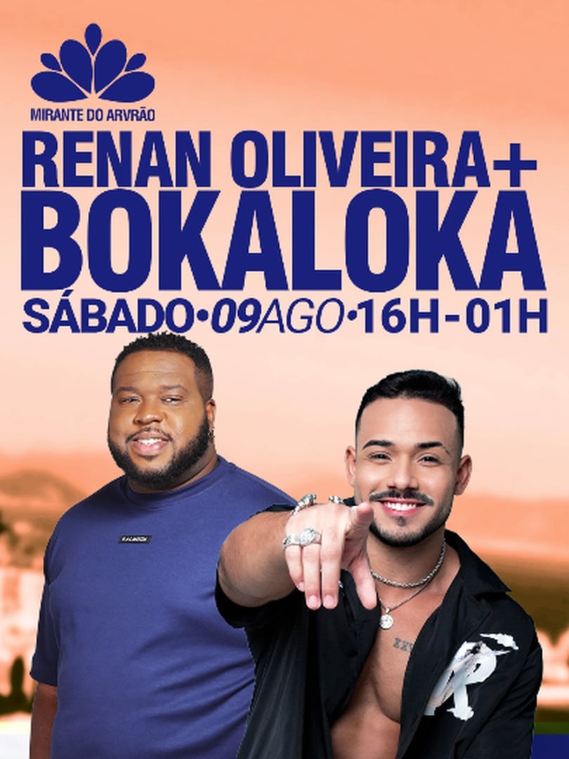 Renan Oliveira + Bokaloka no Mirante do Arvrão em Rio de Janeiro