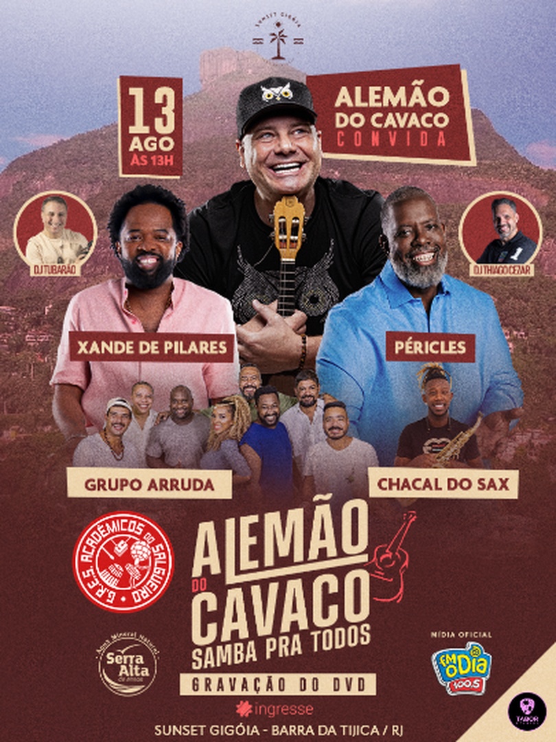 Alemão do Cavaco :: Samba Pra Todos em Rio de Janeiro