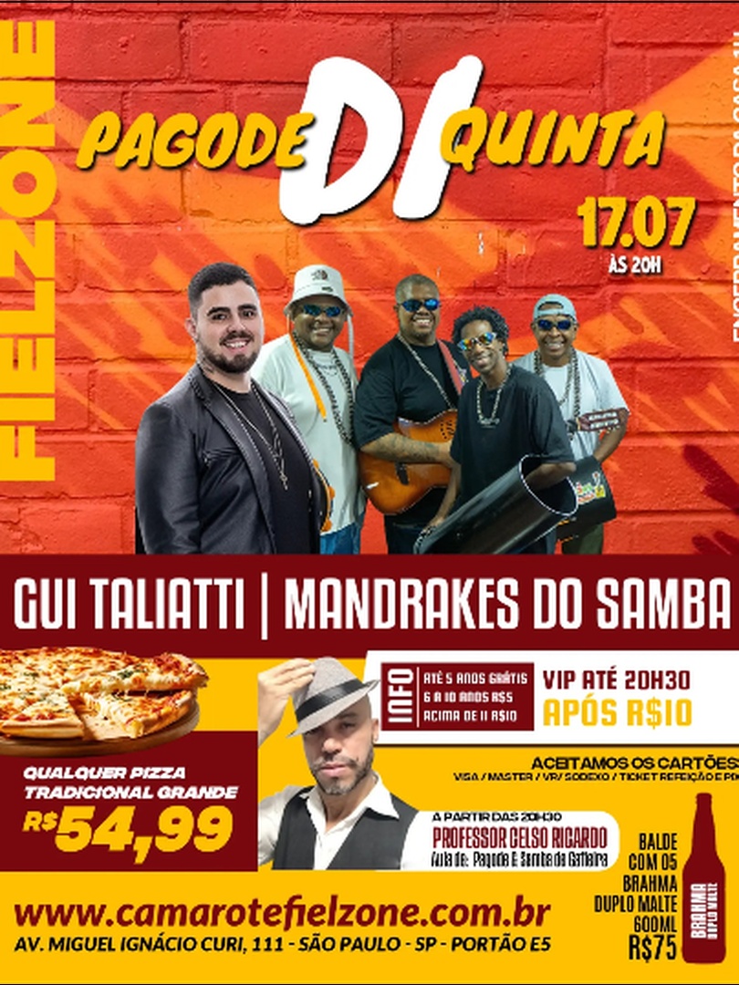 PAGODE DI QUINTA – FIELZONE 17/07
