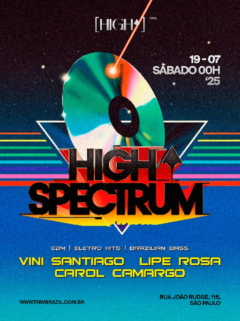 19.07 | HIGH SPECTRUM | ELETROHITS | OPEN AIR | HIGH CLUB SP | TNW