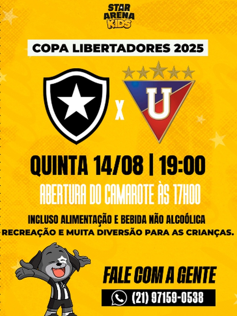 BOTAFOGO X LDU QUITO - STAR ARENA KIDS