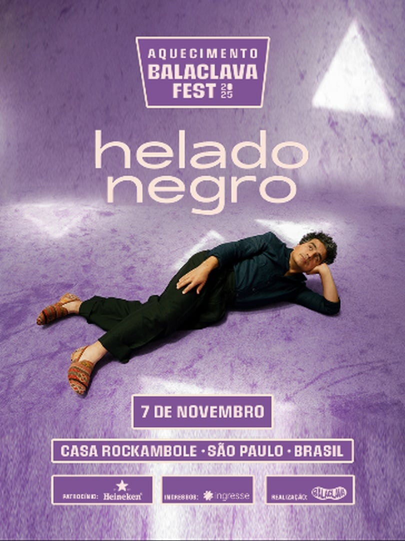 Helado Negro em São Paulo