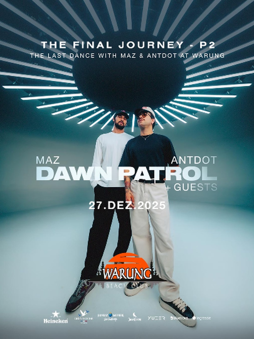 Warung Beach Club I Dawn Patrol - Maz & Antdot em Itajaí