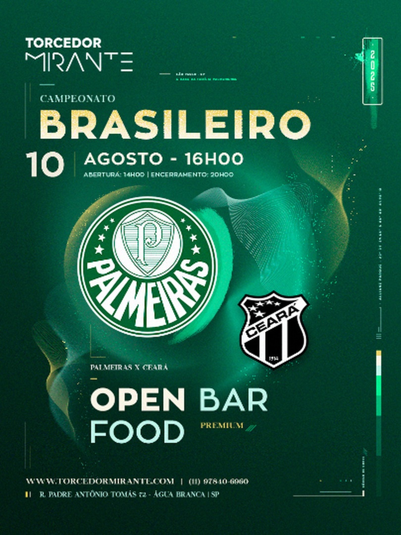 Torcedor Mirante - Palmeiras x Ceará SC