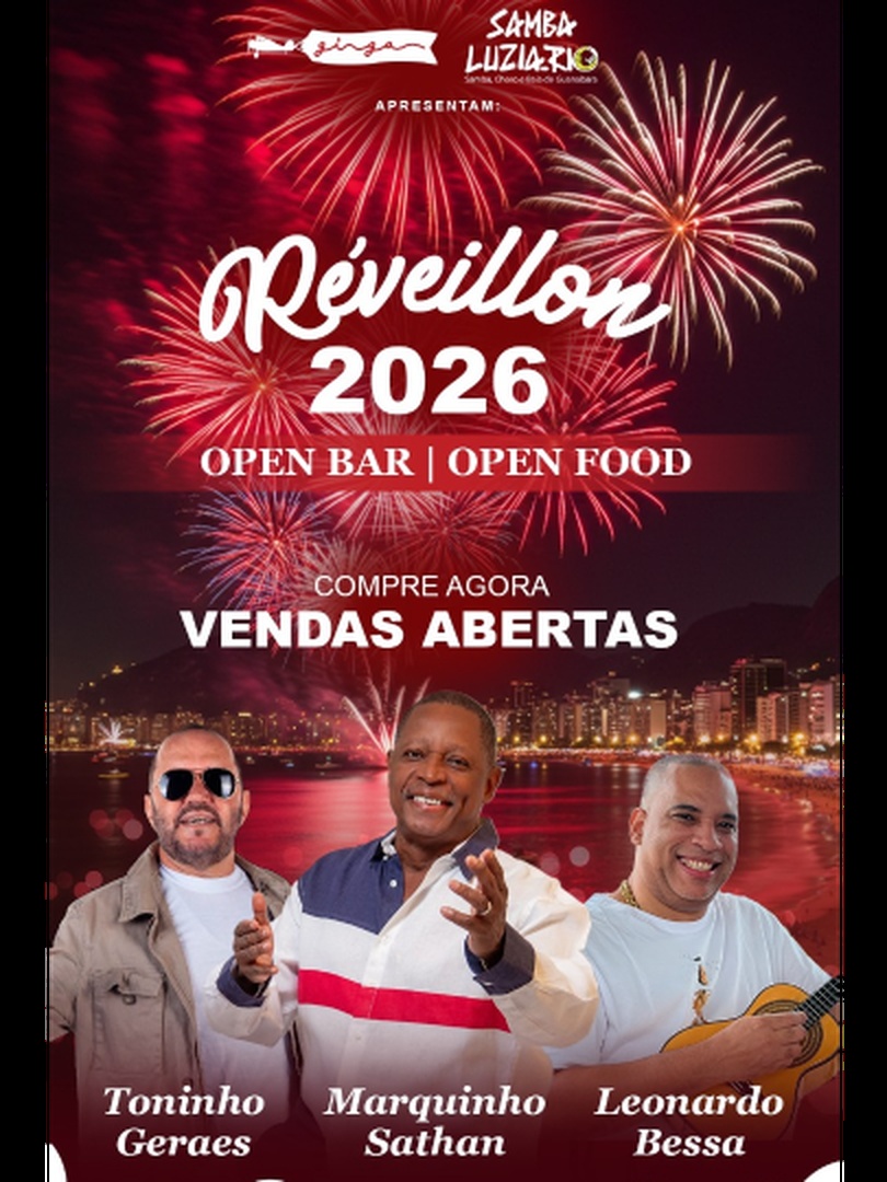 REVEILLON GINGA - SAMBA LUZIA 2026