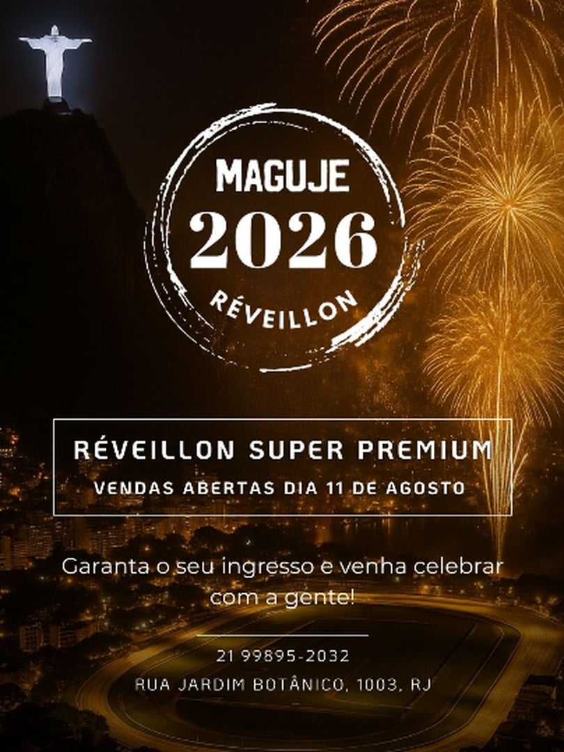 Reveillon Maguje 2026 em Rio de Janeiro