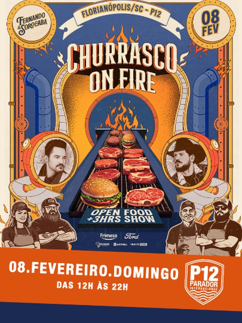 Churrasco On Fire | P12 Jurerê em Florianópolis