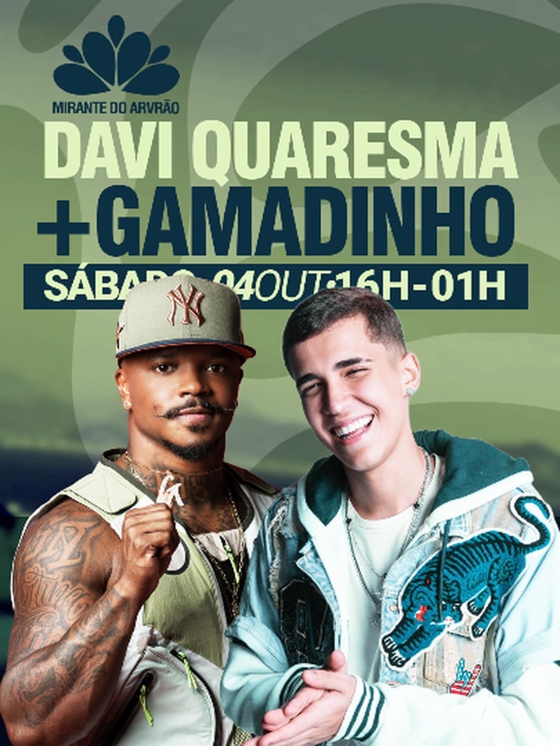 Davi Quaresma + Gamadinho no Mirante do Arvrão em Rio de Janeiro