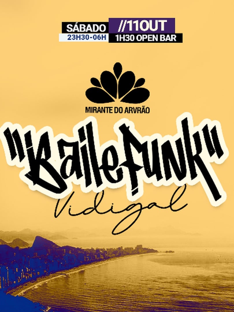 Baile Funk no Mirante do Arvrão em Rio de Janeiro