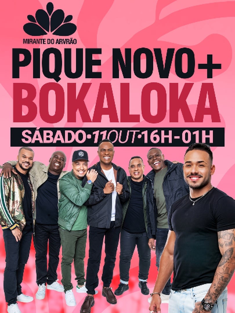 Pique Novo + Bokaloka no Mirante do Arvrão em Rio de Janeiro