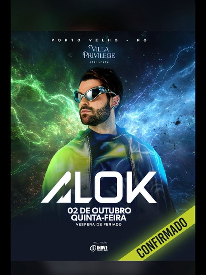 Alok em Porto Velho
