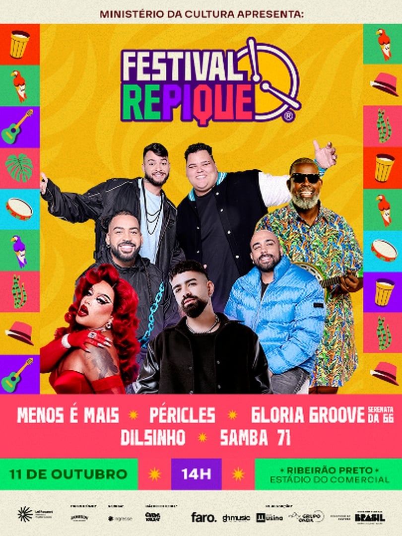 Festival Repique em Ribeirão Preto 2025