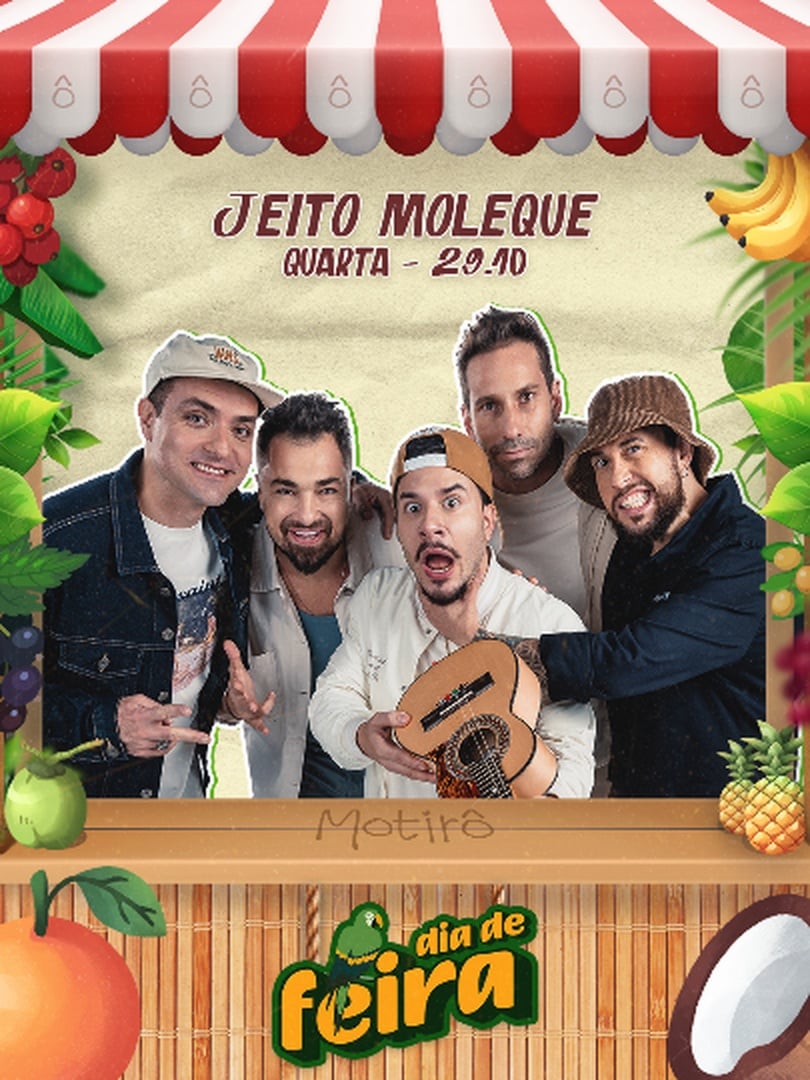 Motirô Dia de Feira com Jeito Moleque em São Paulo