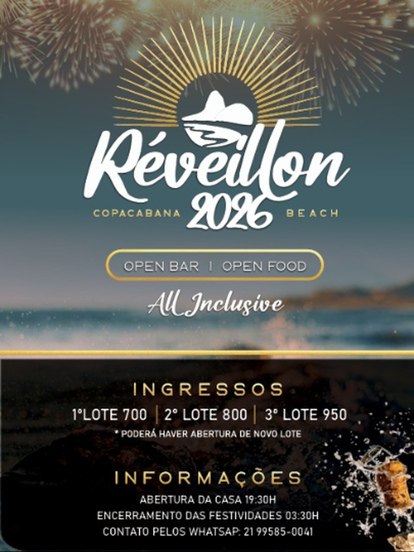 Réveillon Nativo Copacabana 2026