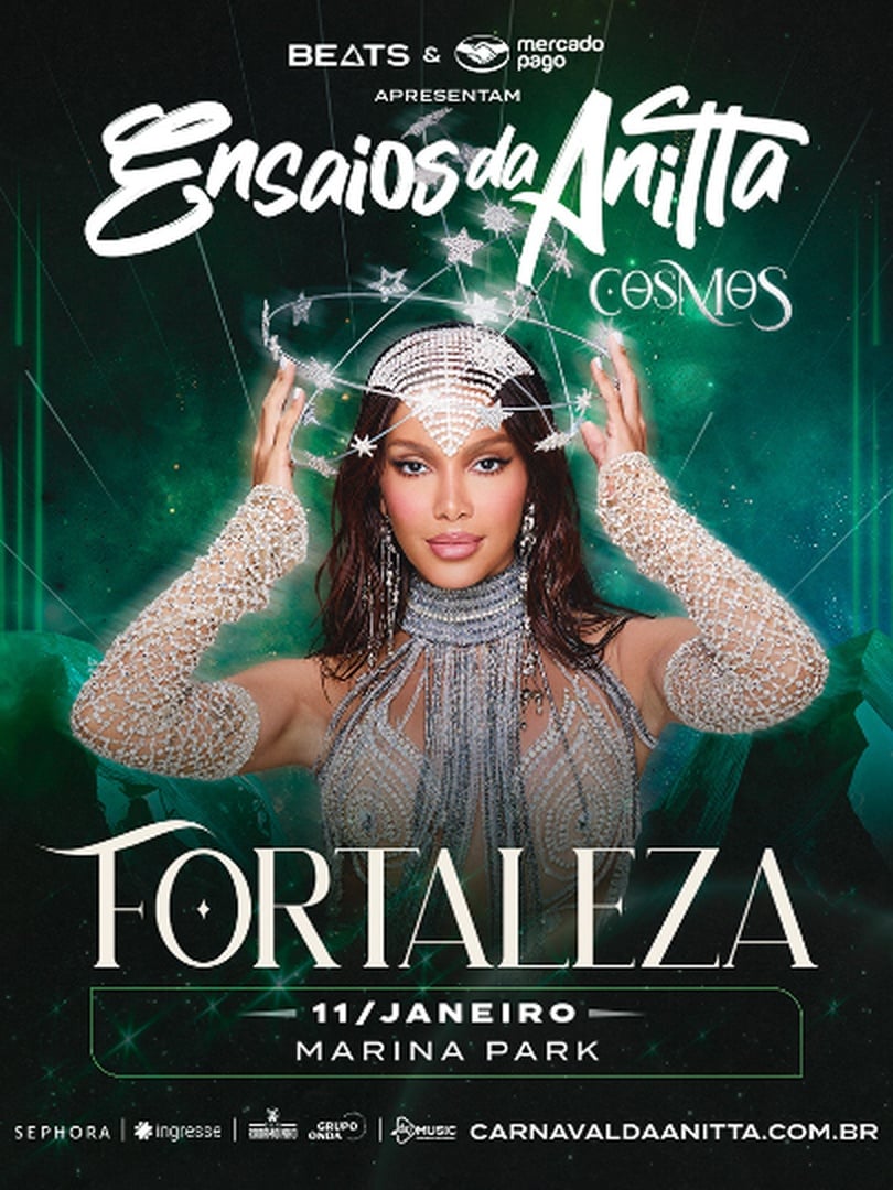 Ensaios da Anitta 2026 - Fortaleza
