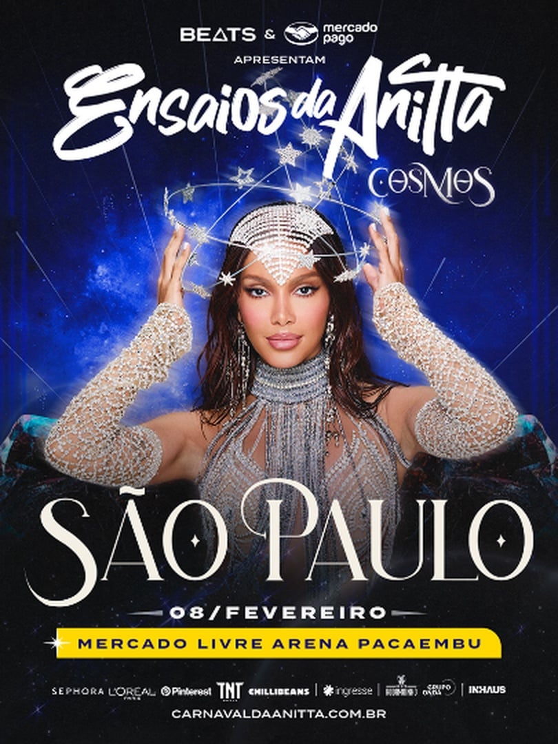 Ensaios da Anitta 2026 - São Paulo