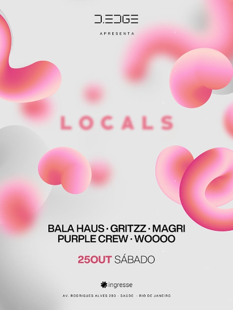 D-edge Rio Presents Locals em Rio de Janeiro