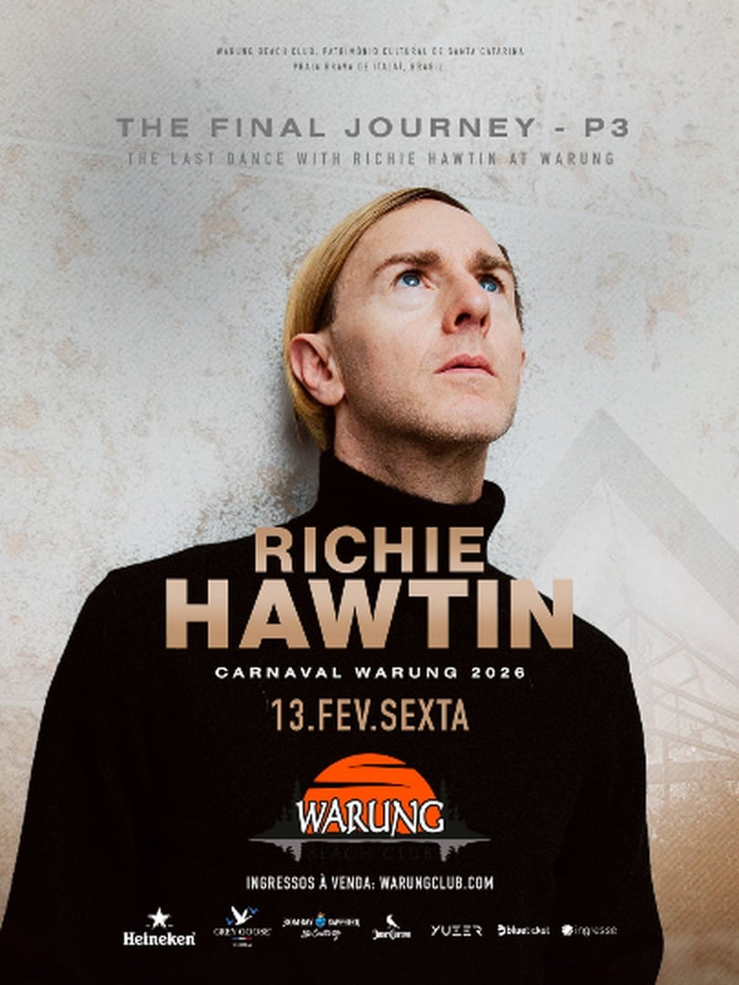 Warung Beach Club I Carnaval 2026 I Richie Hawtin em Itajaí