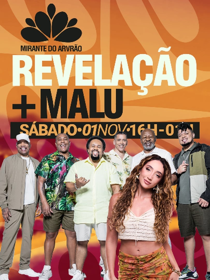 Revelação + Malu no Mirante do Arvrão em Rio de Janeiro