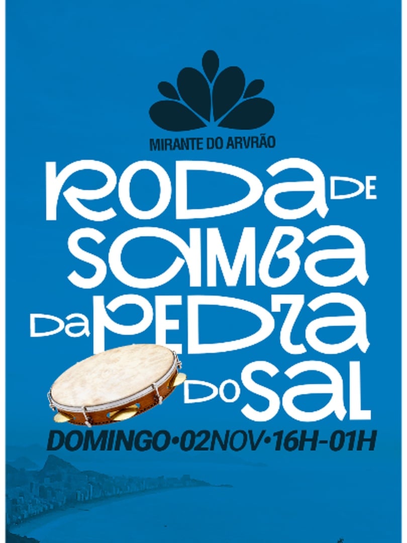 Pedra do Sal no Mirante do Arvrão em Rio de Janeiro