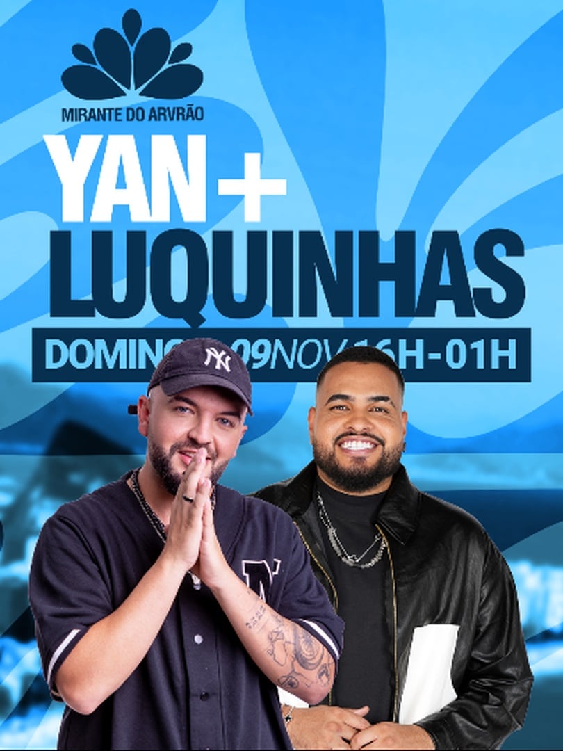 Yan + Luquinhas do Mirante do Arvrão em Rio de Janeiro