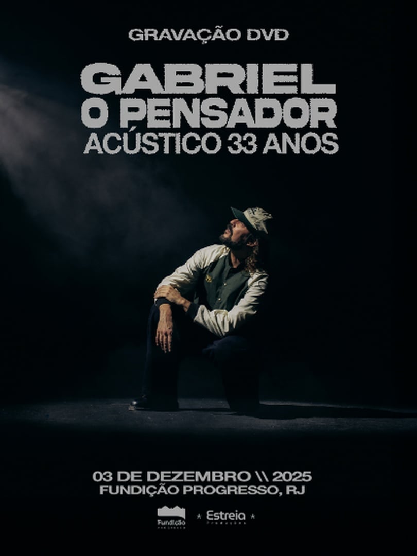 Gabriel o Pensador: Acústico 33 Anos (Gravação Dvd) em Rio de Janeiro