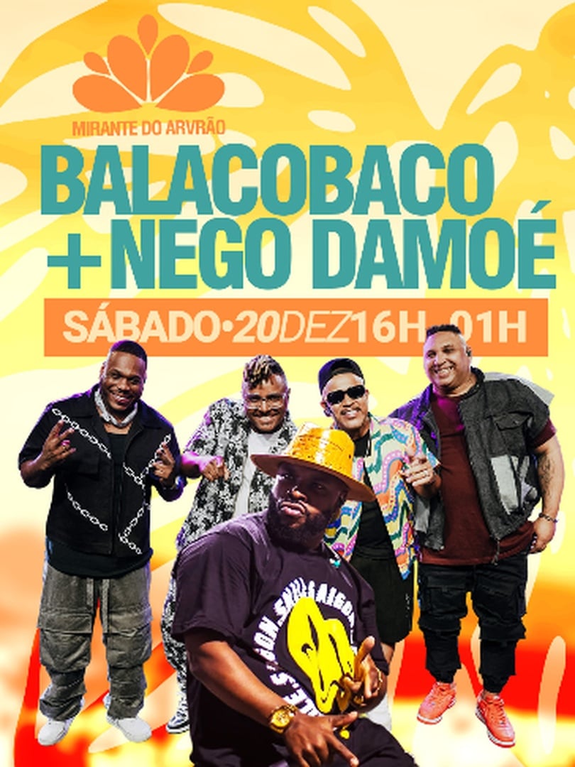 Balacobaco + Nego Damoé no Mirante do Arvrão em Rio de Janeiro