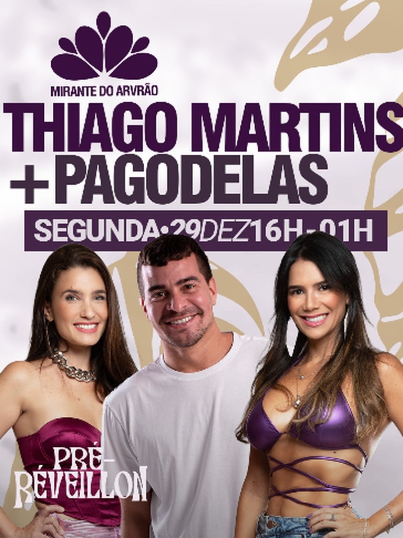 Thiago Martins + Pagodelas no Mirante do Arvrão em Rio de Janeiro