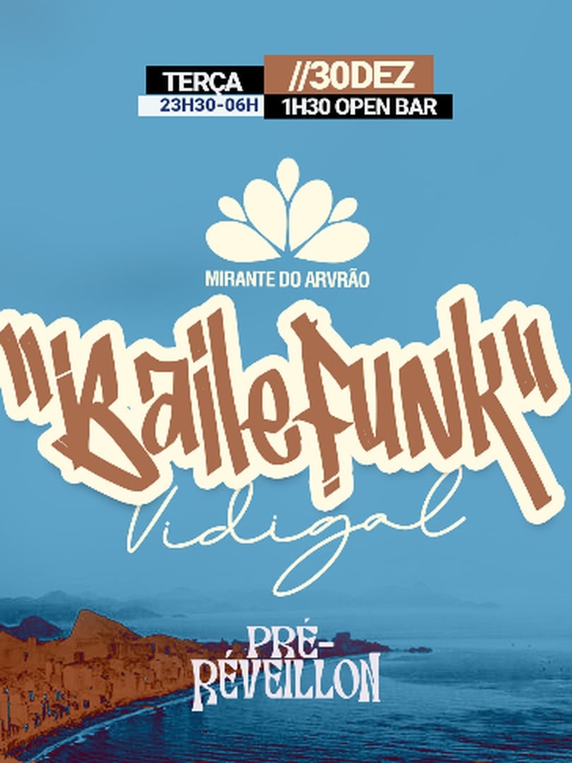 Baile Funk no Mirante do Arvrão em Rio de Janeiro