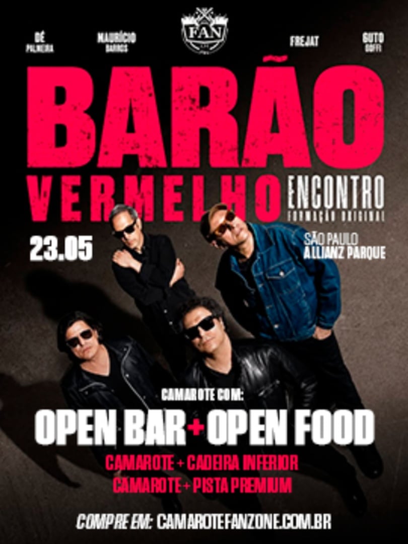 Camarote Fanzone - Barão Vermelho