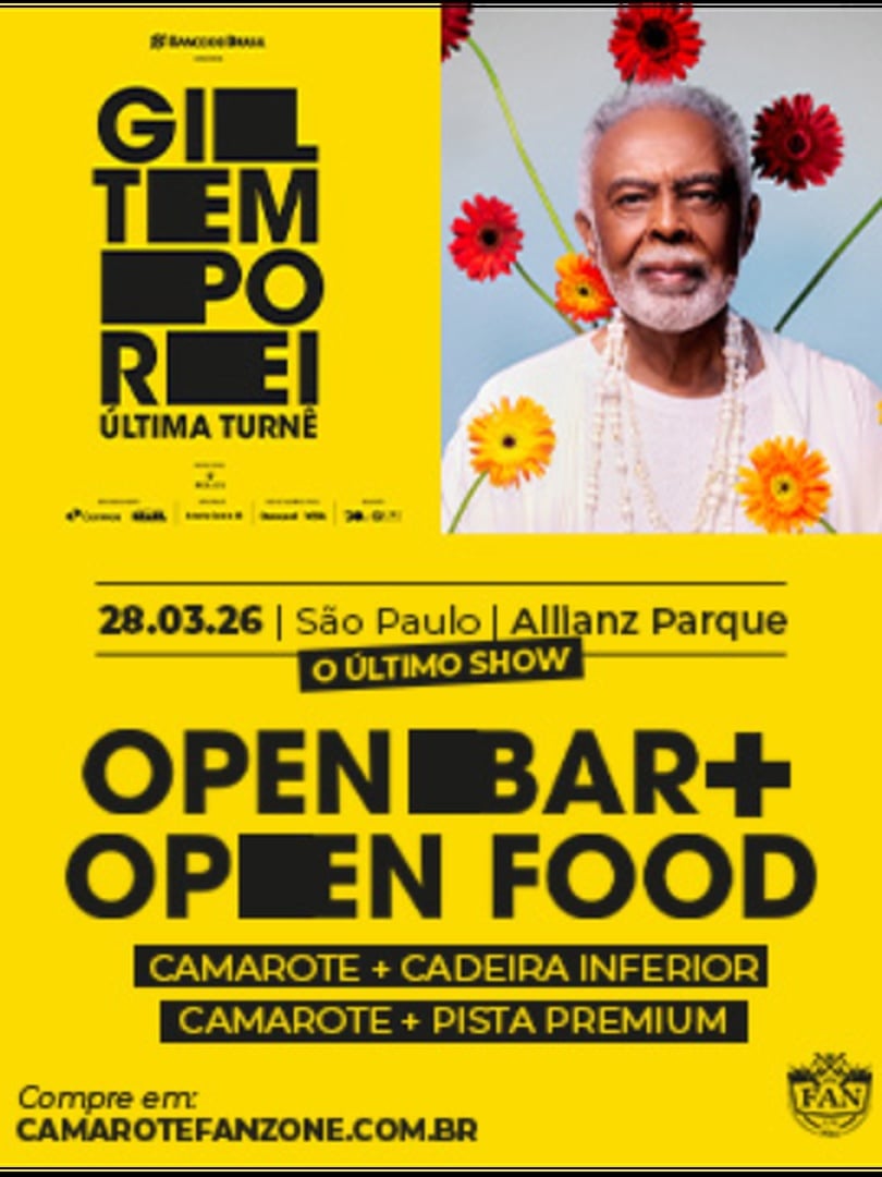 Camarote Fanzone - Gilberto Gil - Tempo Rei #7