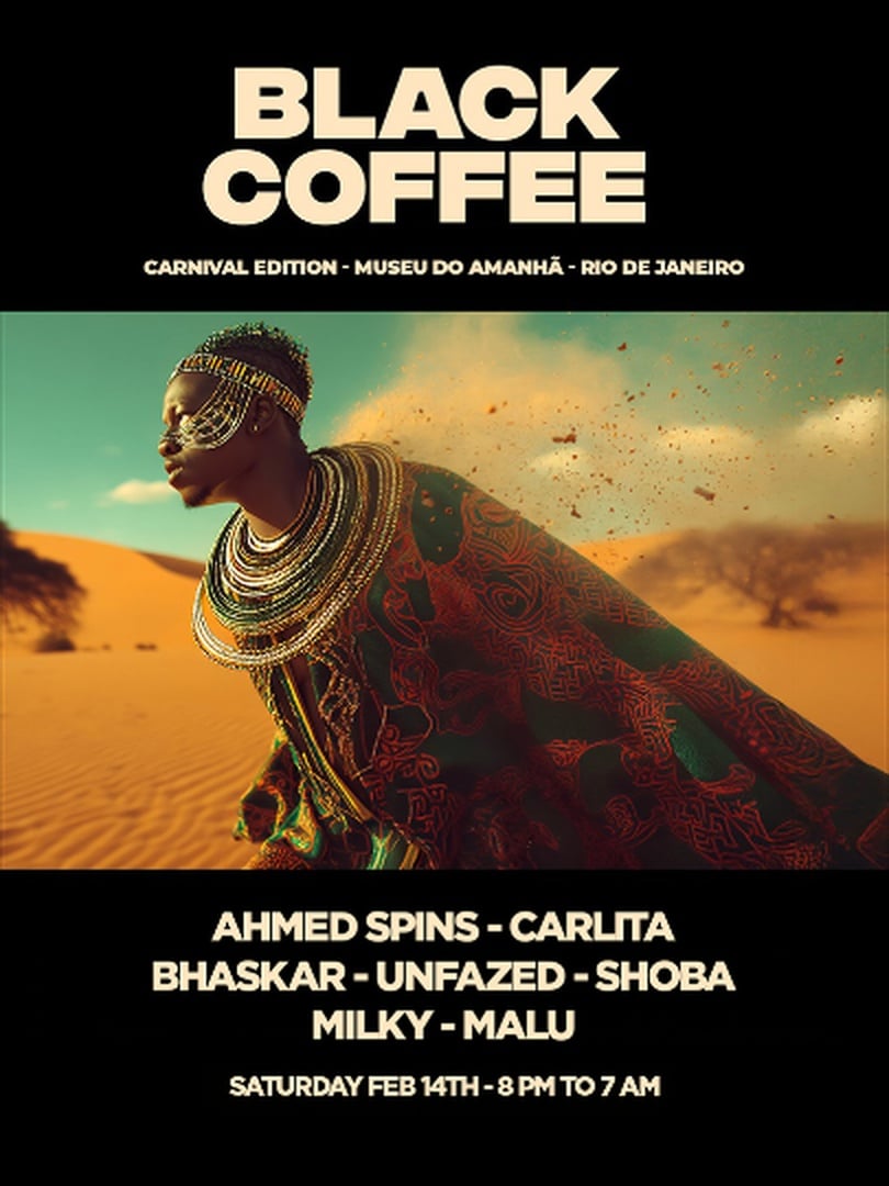 BOMA PRESENTS: BLACK COFFEE & AHMED SPINS