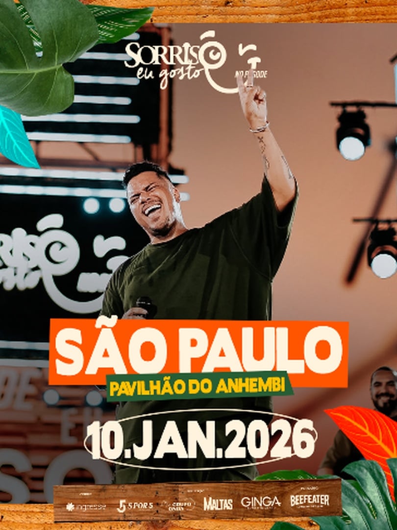 Sorriso eu Gosto no Pagode - São Paulo