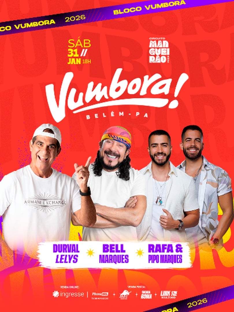 Vumbora em Belém