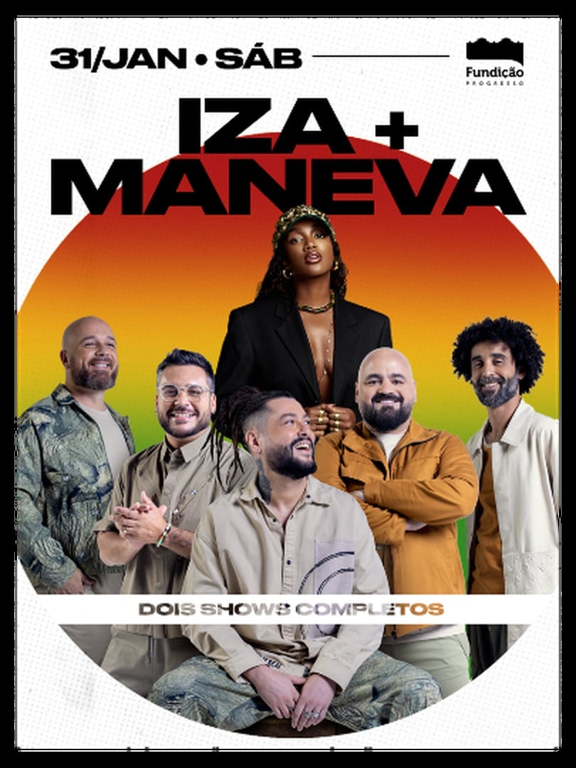 Iza + Maneva Fundição Progresso em Rio de Janeiro