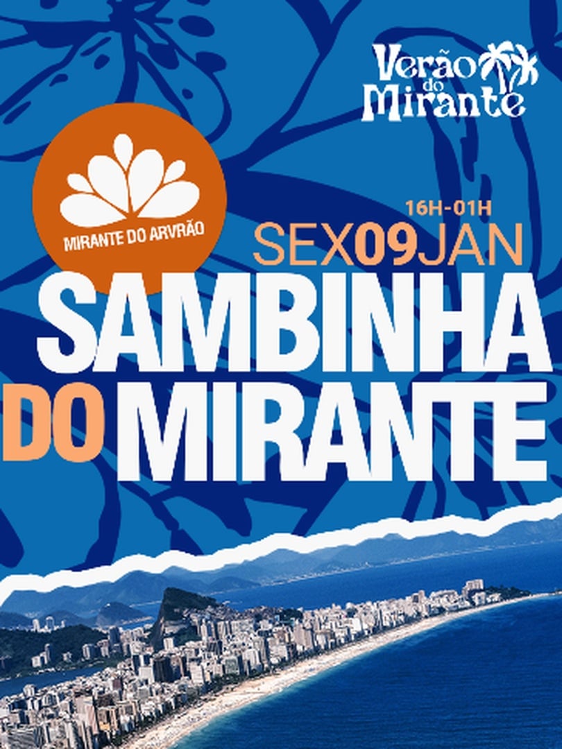 Sambinha no Mirante do Arvrão em Rio de Janeiro