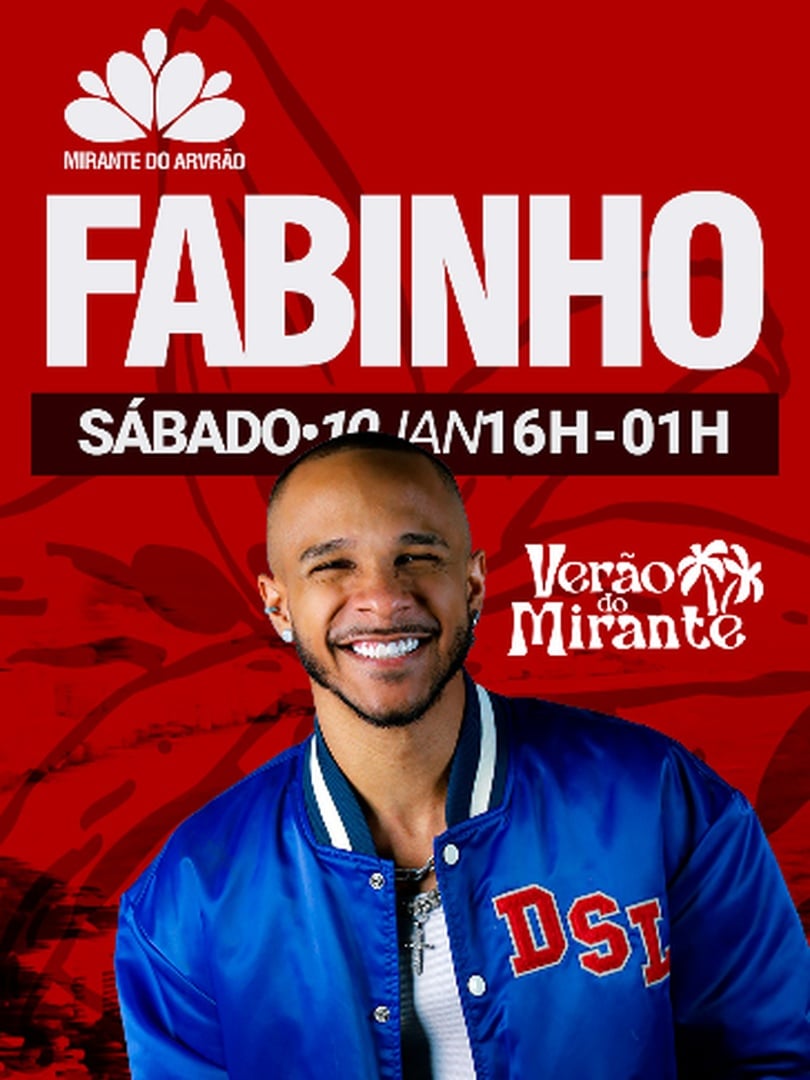 Fabinho no Mirante do Arvrão em Rio de Janeiro