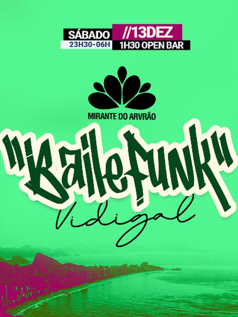 Baile Funk no Mirante do Arvrão em Rio de Janeiro