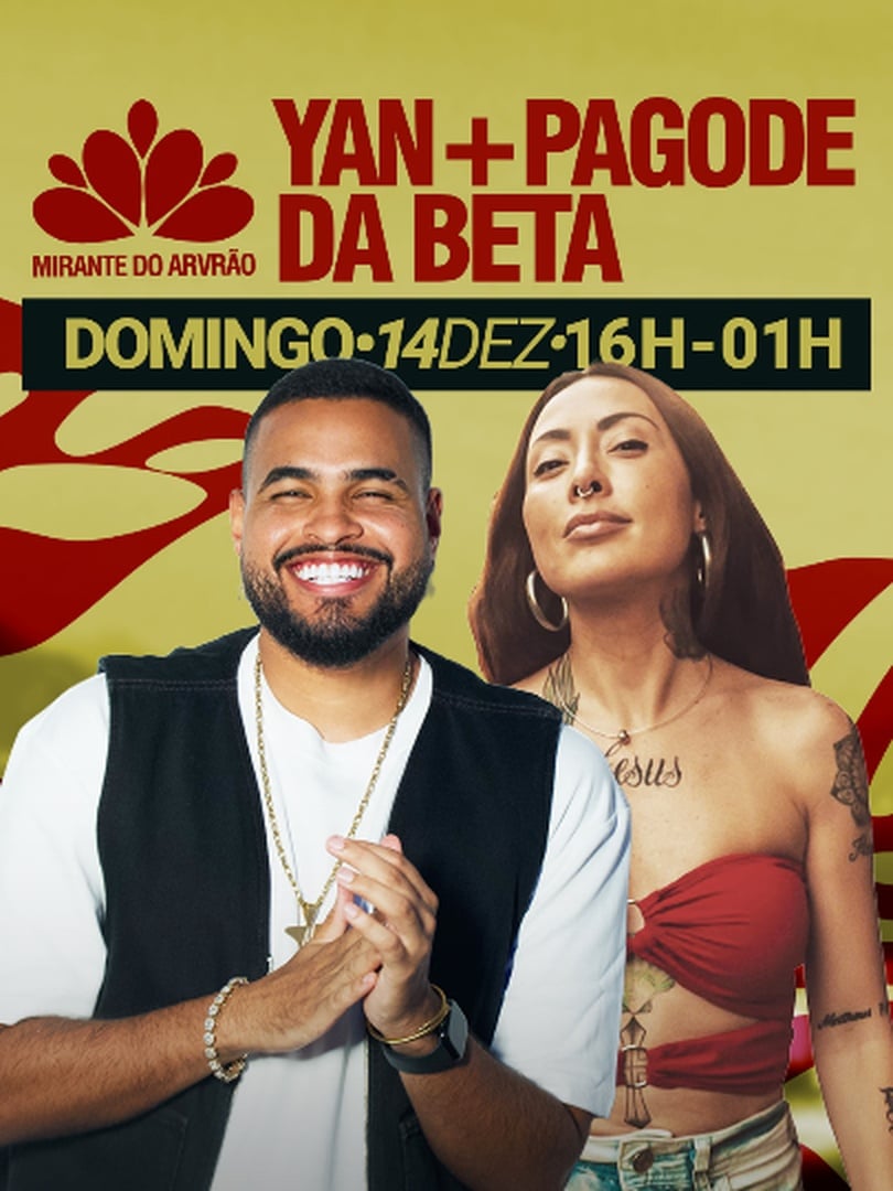 Yan + Pagode da Beta do Mirante do Arvrão em Rio de Janeiro