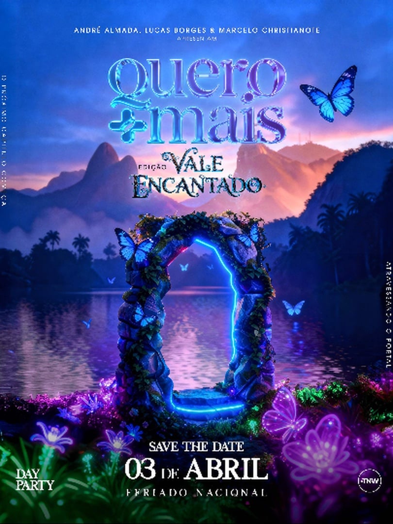 Capa do evento: 03.04 | QUERO MAIS DAY PARTY | VALE ENCANTADO | TNW
