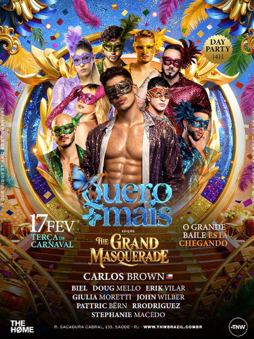 17.02 | THE HOME | QUERO MAIS DAY PARTY | CARNAVAL 2026 | RIO DE JANEIRO | TNW