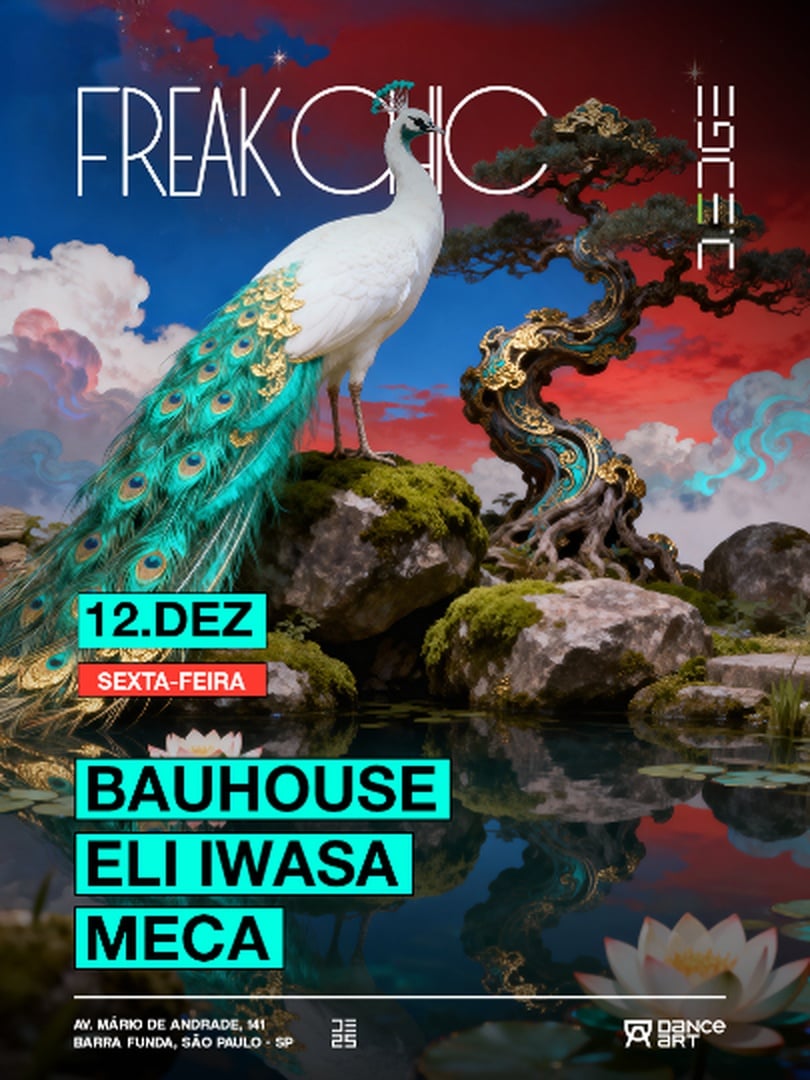 Freak Chic D-edge SP Pres.: P1: Bauhouse. Eli Iwasa. Meca em São Paulo