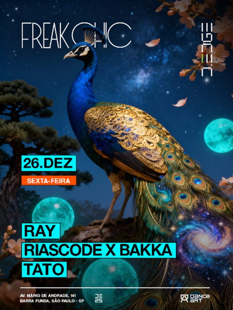 Freak Chic D-edge SP Pres.: P1: Ray. Riascode X Bakka. Tato em São Paulo